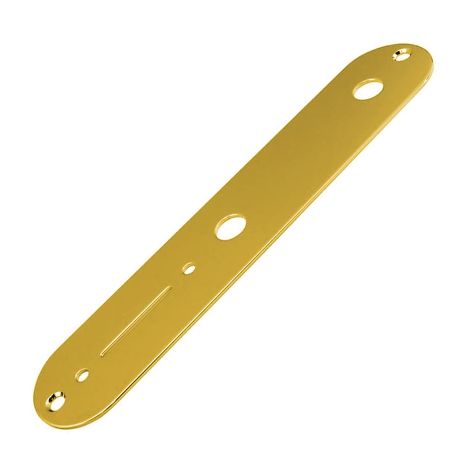 Control Plate Tipo Telecaster. Mod: CP-10. Color: Gold 0