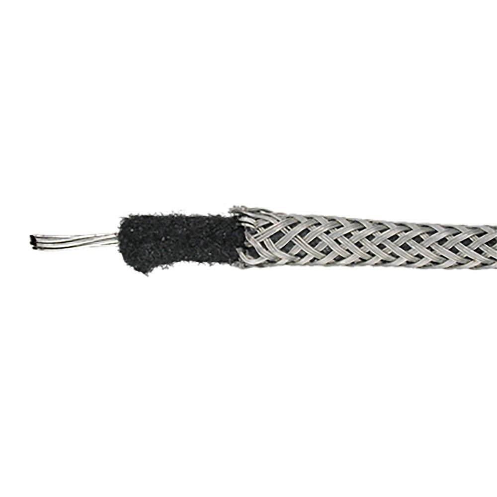 Cable Recubierto de Malla Acerada, Preestañado, 1 Metro de largo2