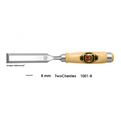 Formon Carpintero Two Cherries 1001 de 8 mm de ancho4