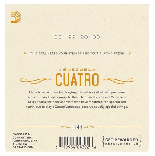 Cuerdas para Cuatro Venezolano Mod: J981