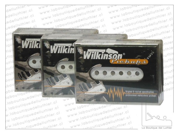 Set 3 Capsulas (Neck, Medio y Bridge) Wilkinson Pi Set Capsulas Wilkin PickUp Single Coil Strato 4