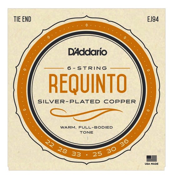 Cuerdas Para Guitarra Requinto Mod: EJ94 022-036 6 String Silver - Plated Copper 0