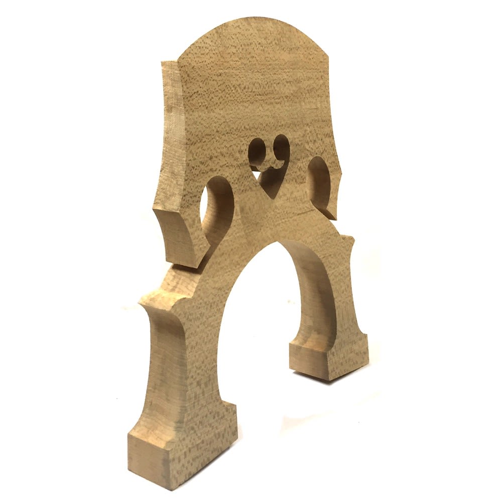 Puente de Arce Rizado para Contrabajo 1/23