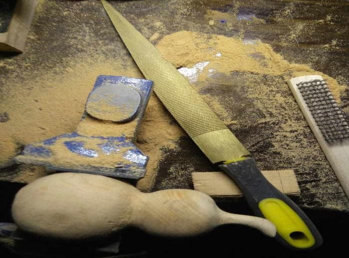 Escofina  China. De 8