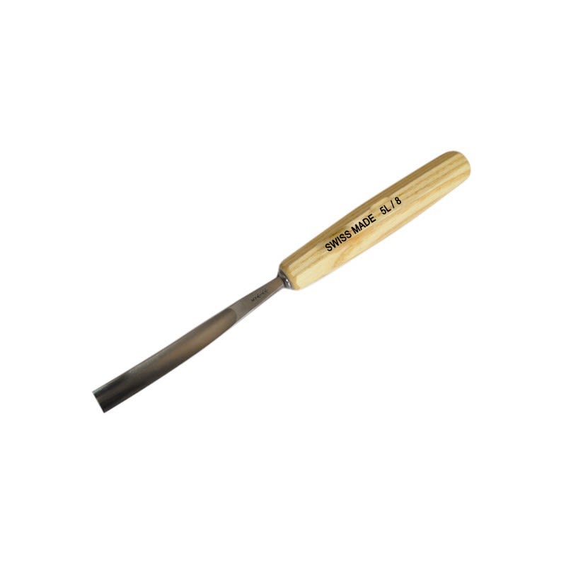 Gubia No 5L Semi Plano de 8 mm de ancho para hacer Cuchara o Cuenco 0