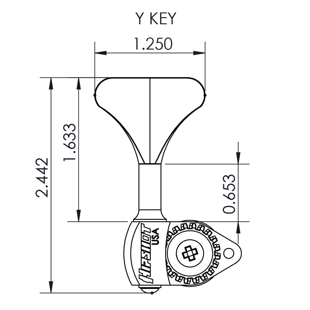 Clavija 1R Chrome 20650C HB6Y UBT 3/82