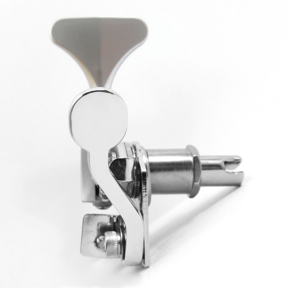 Clavija ( L / Bass) Chrome para Bajo / Mod: 20660C / Boton HE6Y / Orificio 3/8 (Hipshot®)2
