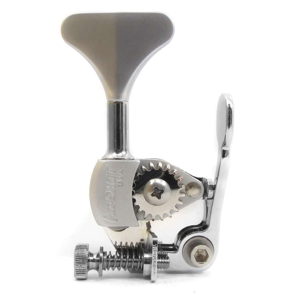 Clavija ( L / Bass) Chrome para Bajo / Mod: 20660C / Boton HE6Y / Orificio 3/8 (Hipshot®) 2
