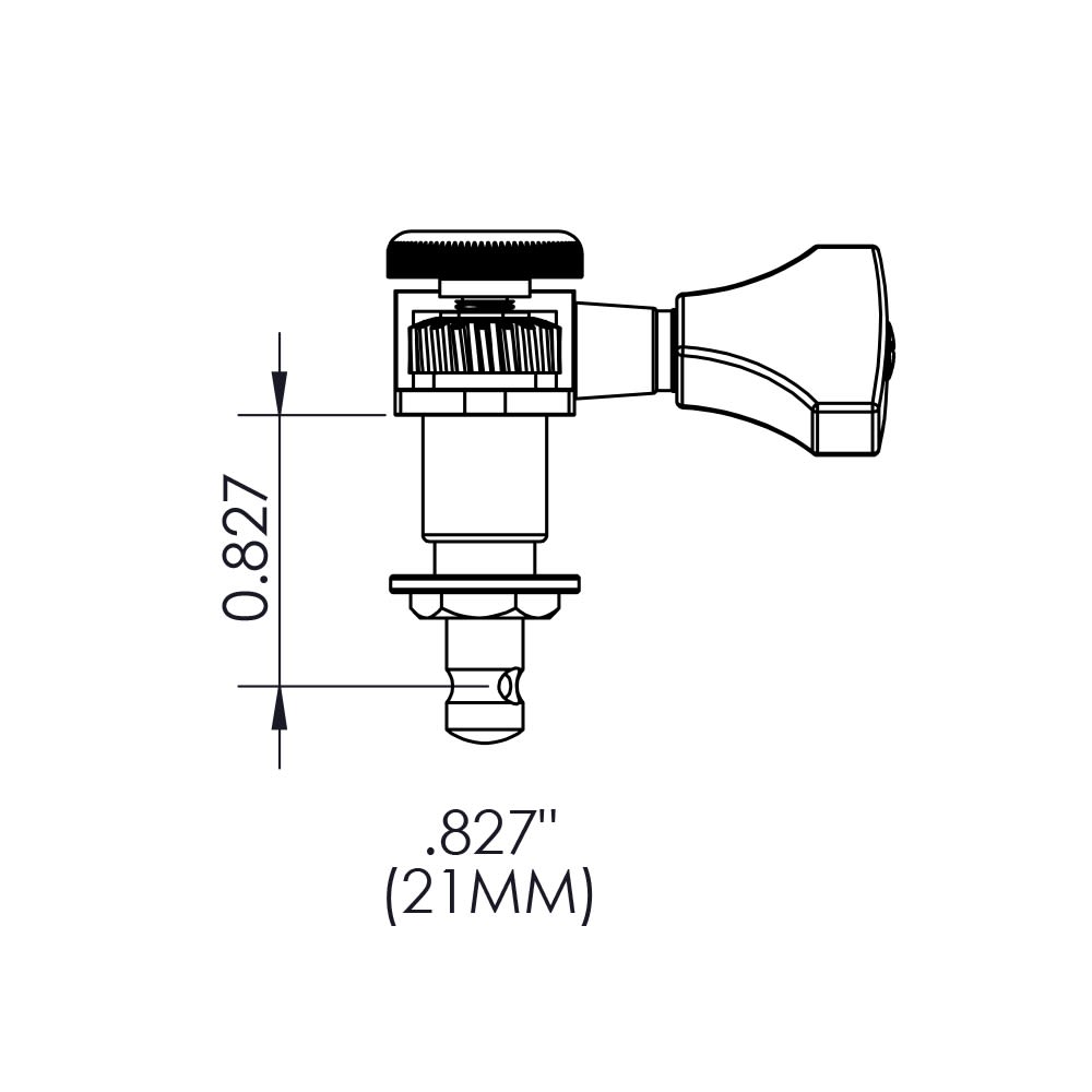 Clavija 1R. Mod: 6GL0C. Color: Chrome4