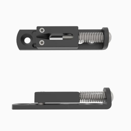 Carril para Cuerdas. Mod: 4S100B. Black 1