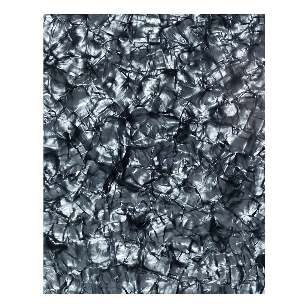 Lamina para Pickguard 220 x 300 mm. Mod: PC-BP-B. Color: Black Pearloid. 5-ply 3