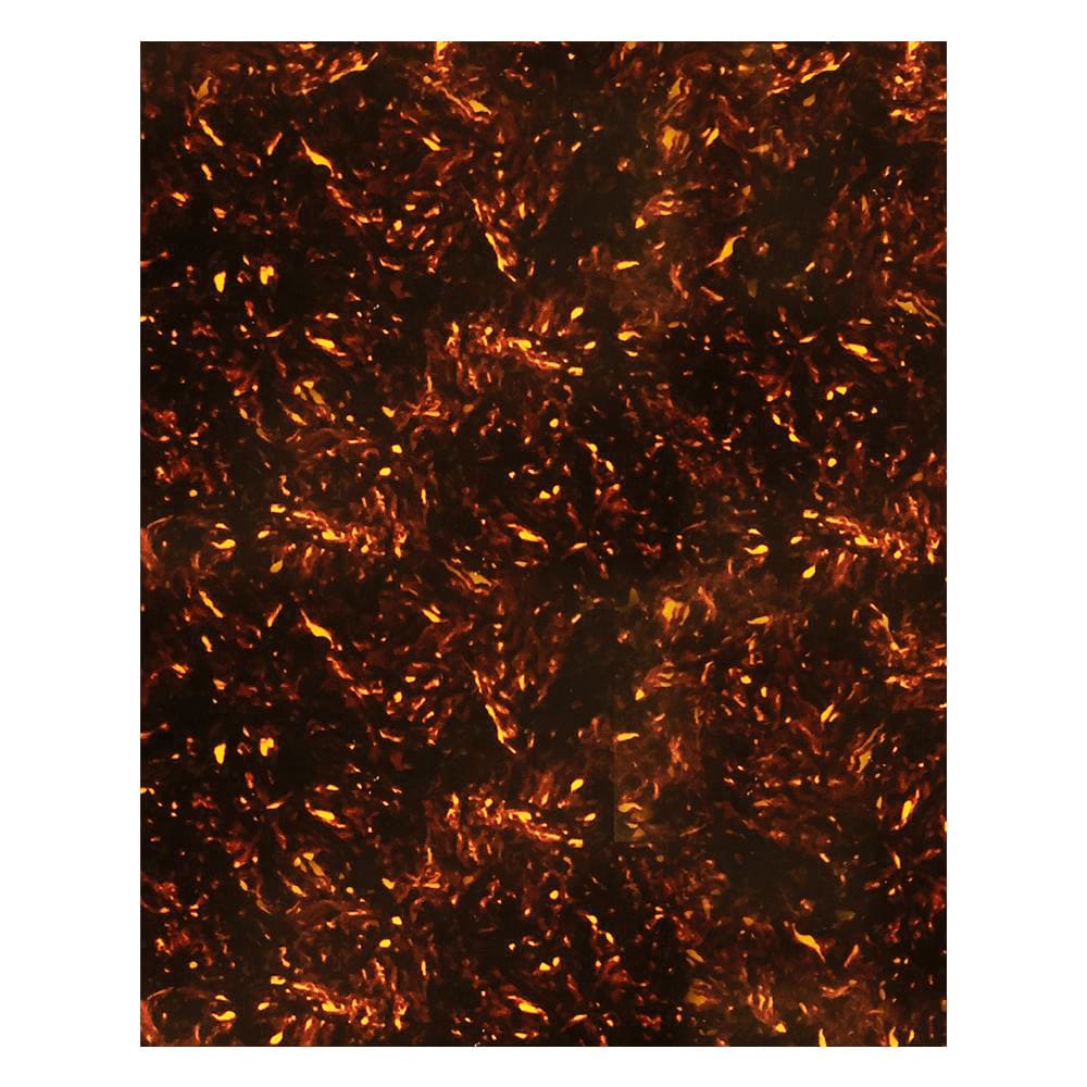 Lamina para Pickguard 300 x 450 mm. Mod: PC-TOR-BLK. Color: Red Tortoise. 3-ply2