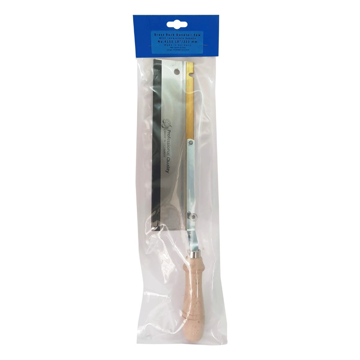 Sierra Reversible de Ebanista 4152 Two Cherries de 250 mm con Refuerzo de Bronce5