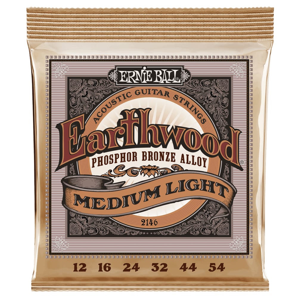 Cuerdas Mod: 2146 para Guitarra Electroacustica. 6-String. Medium Light Phosphor Bronze .012 - .054 0