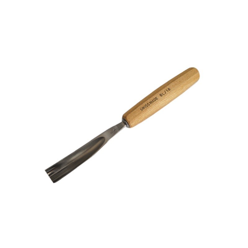 Gubia No 8L Semi Curva de 18 mm de ancho para hacer Cuchara o Cuenco 1