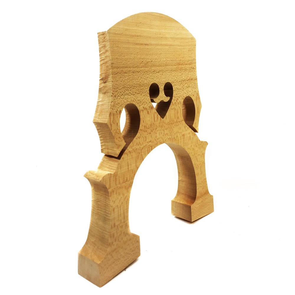 Puente de Arce Rizado para Contrabajo 3/43