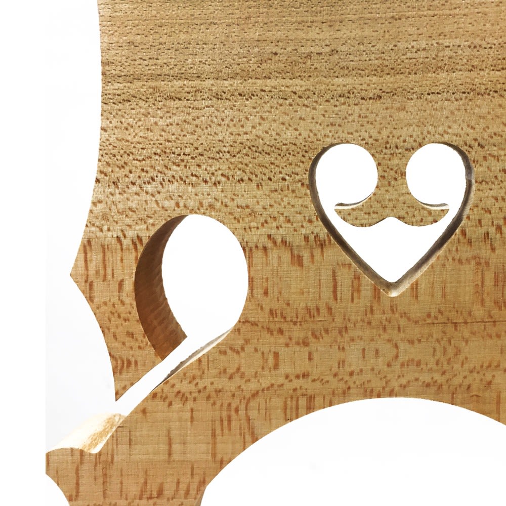 Puente de Arce Rizado para Contrabajo 3/41