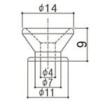 Strap Pin. Mod: EP-B2. Gold1