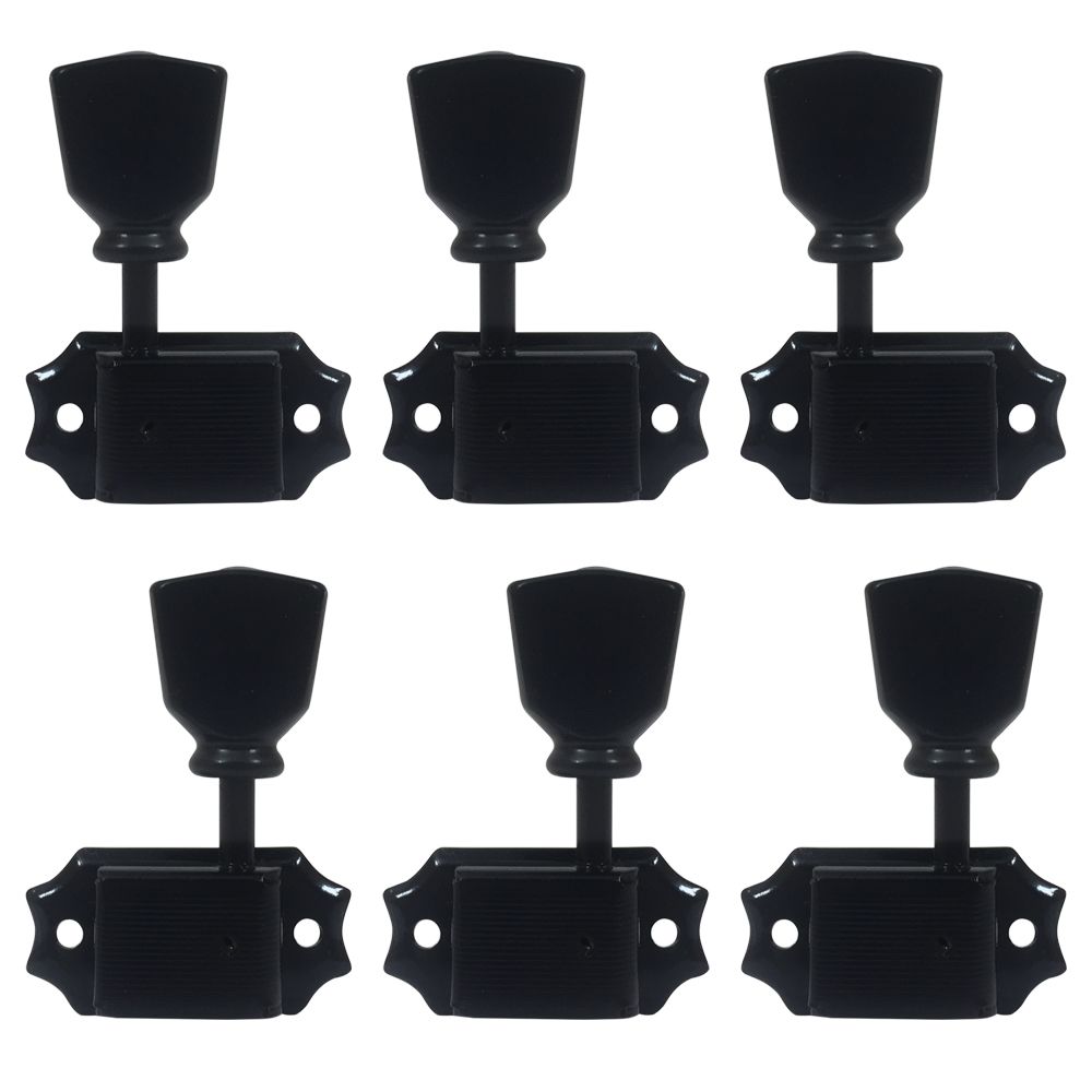 Clavijero 3L+3R Black SD90-SLB 0