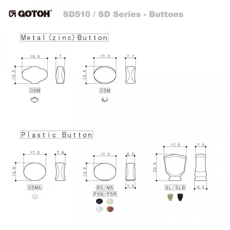 Clavijero 6L Nickel SDS510-055