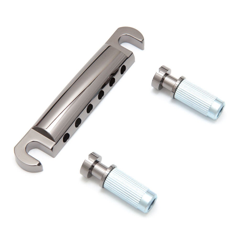 Tiracuerdas-Tailpiece Gotoh GE101Z Color Cosmo Black 0