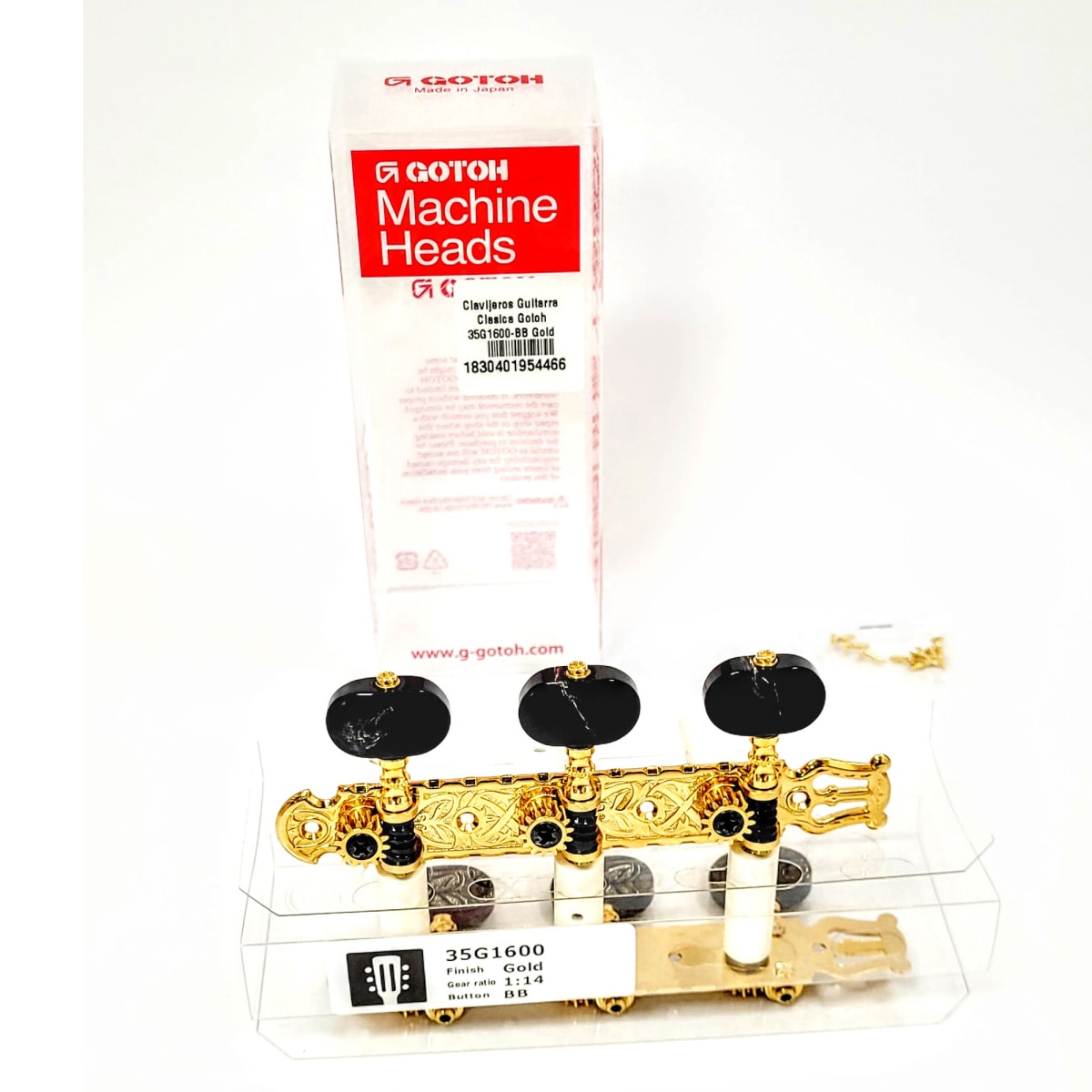 Clavijero Guitarra Clásica Gotoh 3L+3R Gold 35G1600-BB7