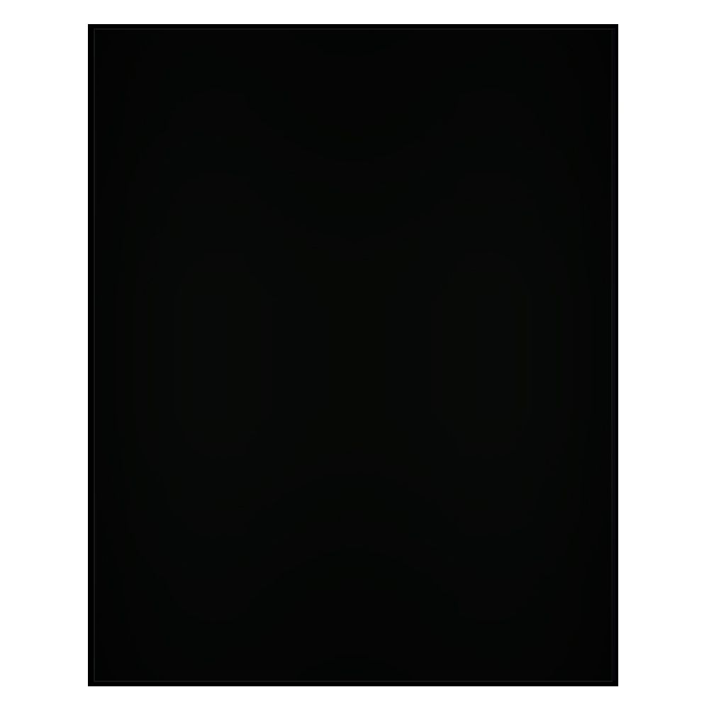 Lamina para Pickguard 300 x 450 mm. Mod: PC-B1. Color: Black. 1-ply 2