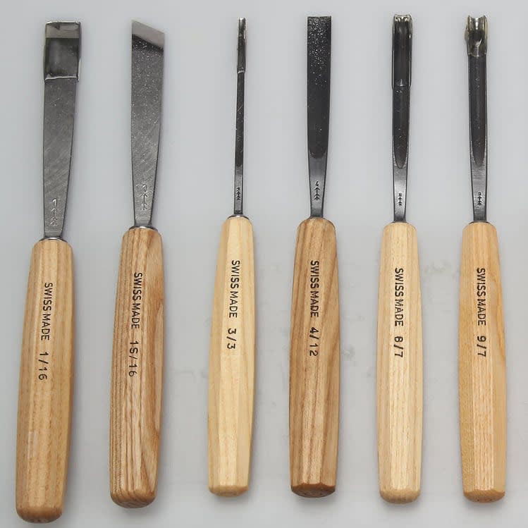 Set de Gubias Pfeil Hbs25 con Maletin para Tallado en Madera (26 pcs)6