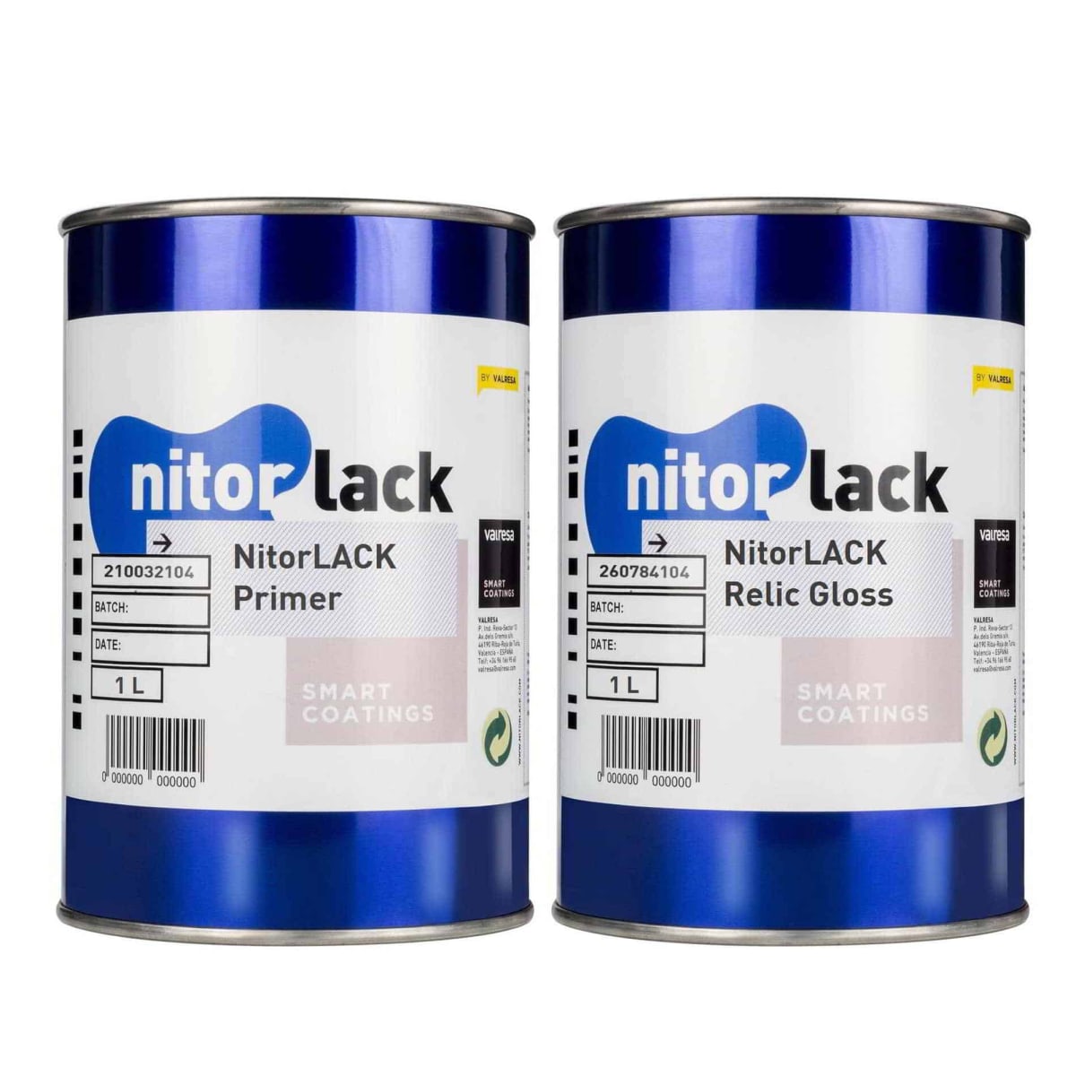 Pack Relic Gloss + Primer Incoloro Lata 1 lt2