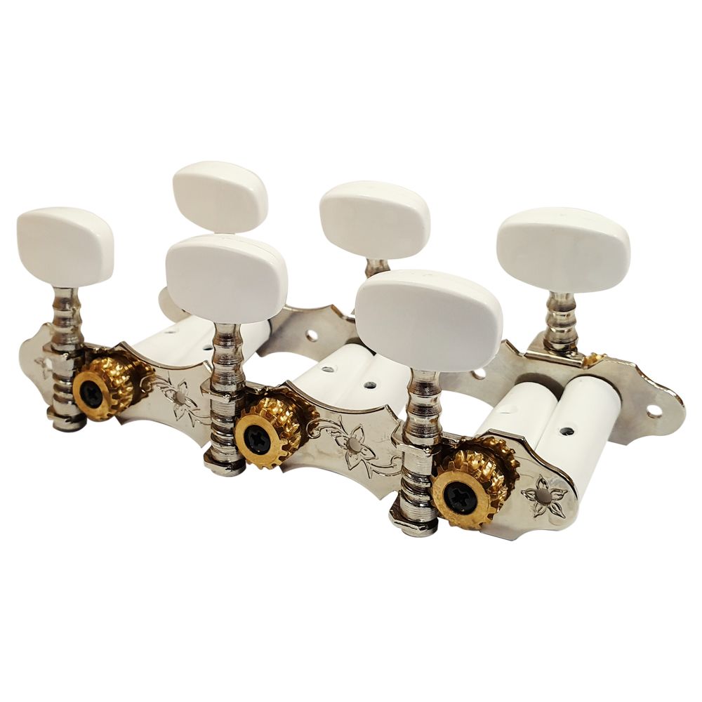 Clavijero Guitarra Clásica. Mod: 26.01.G. Color: Chrome (Gebr Van Gent B.V) 0