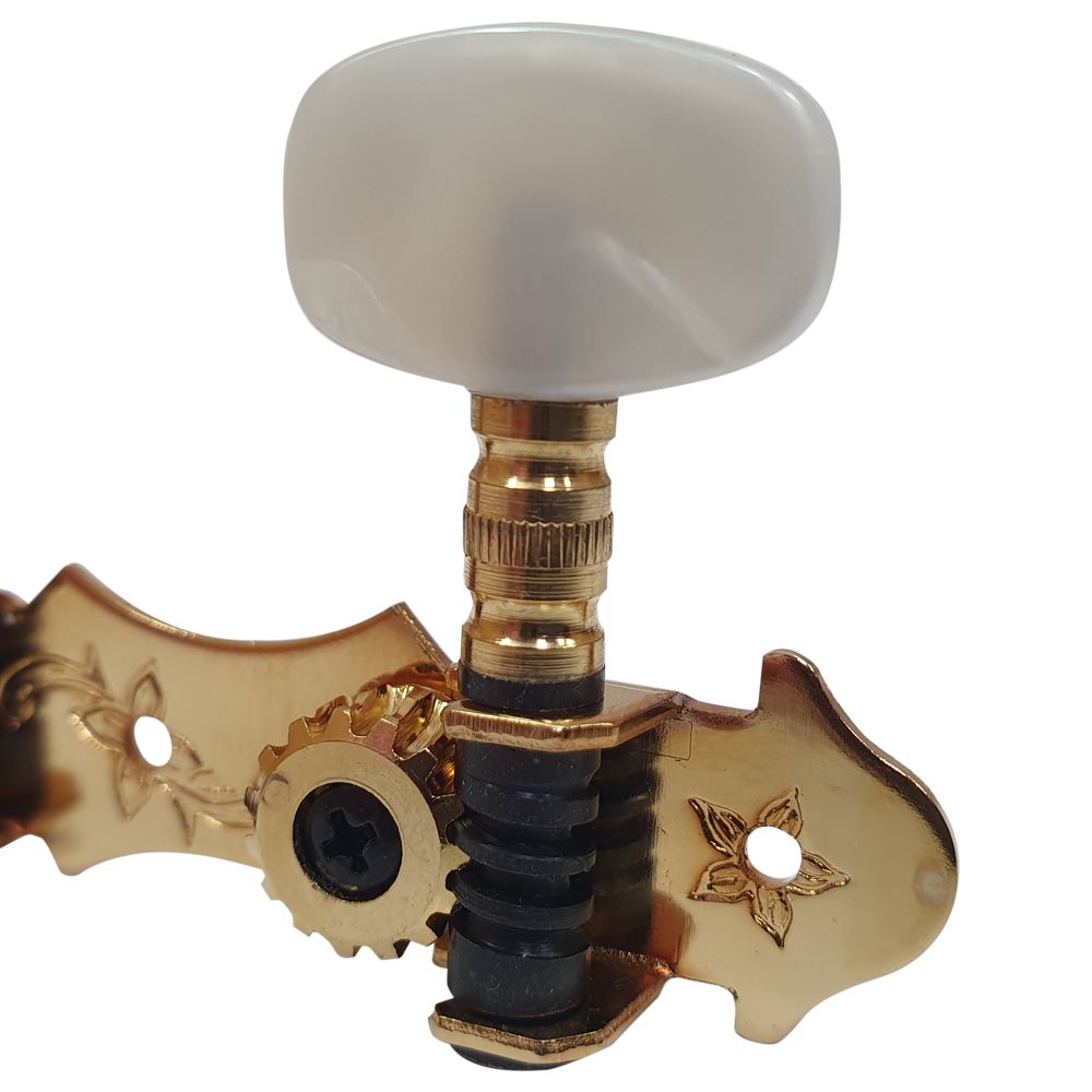 Clavijero Guitarra Clásica. Mod: 26.01.G/P. Sin Lira Color: Gold (Gebr Van Gent B.V)4