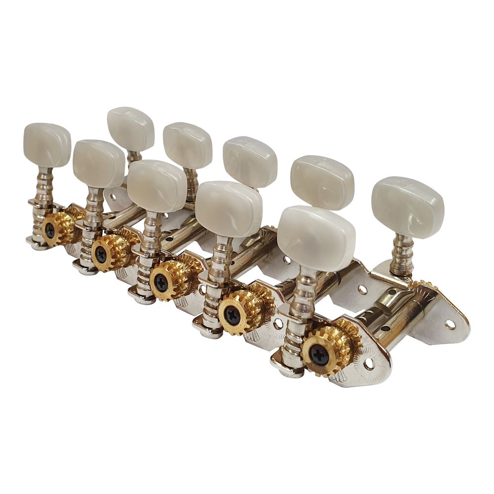 Clavijero Charango y Mandolina. Mod: 42.08.H. Color: Chrome (Gebr Van Gent B.V) 0
