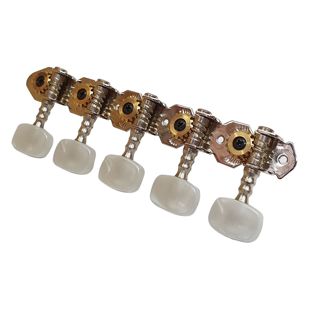 Clavijero Charango y Mandolina. Mod: 42.08.H. Color: Chrome (Gebr Van Gent B.V)2