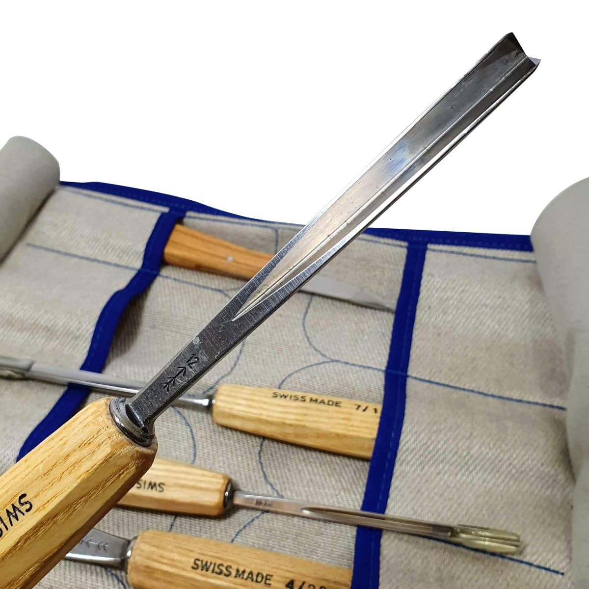 Set de Gubias Pfeil Ro8 con Estuche para Tallado en Madera (9 pcs)5