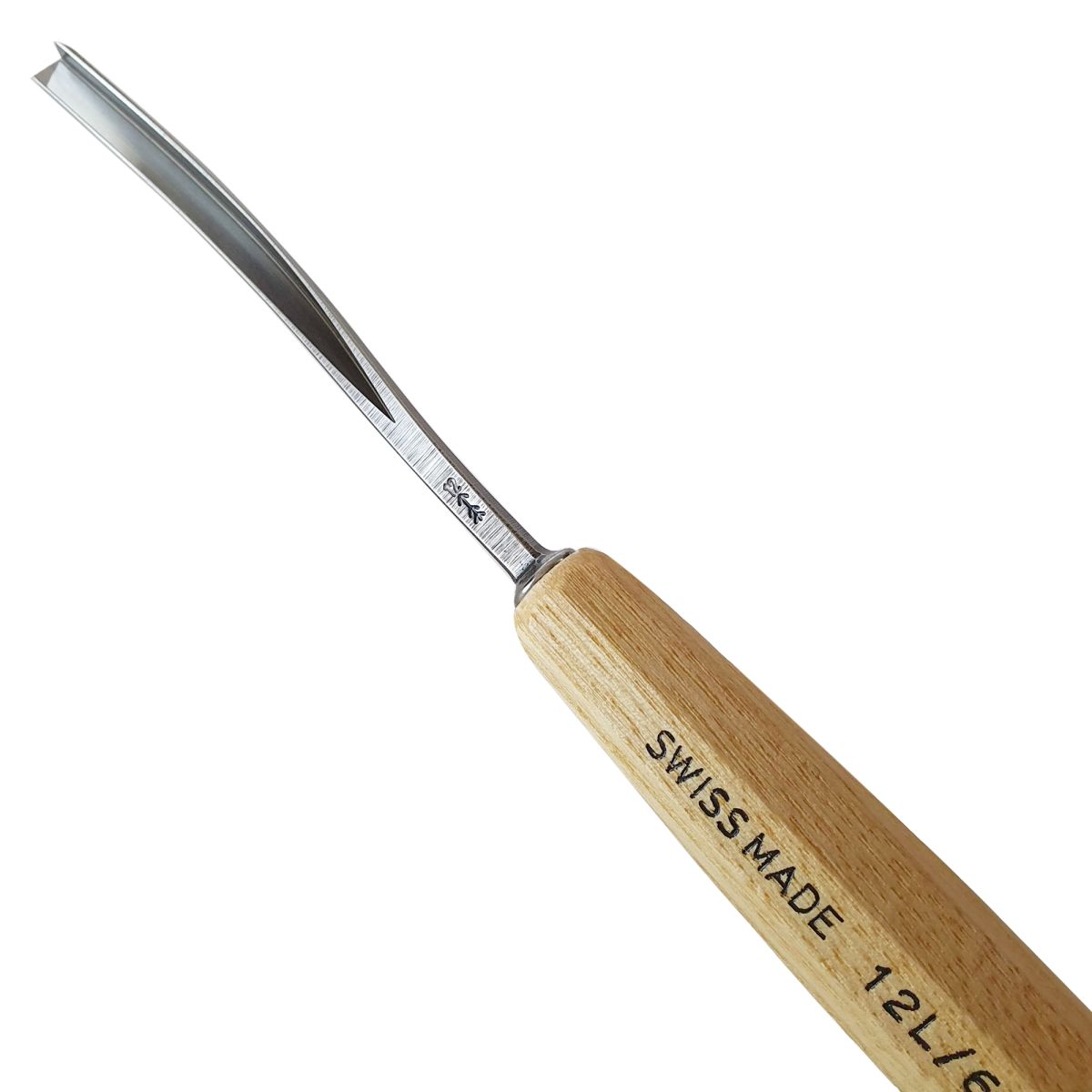 Gubia No 12L Partidor en 60º de 6 mm de ancho para hacer Cuchara o Cuenco2