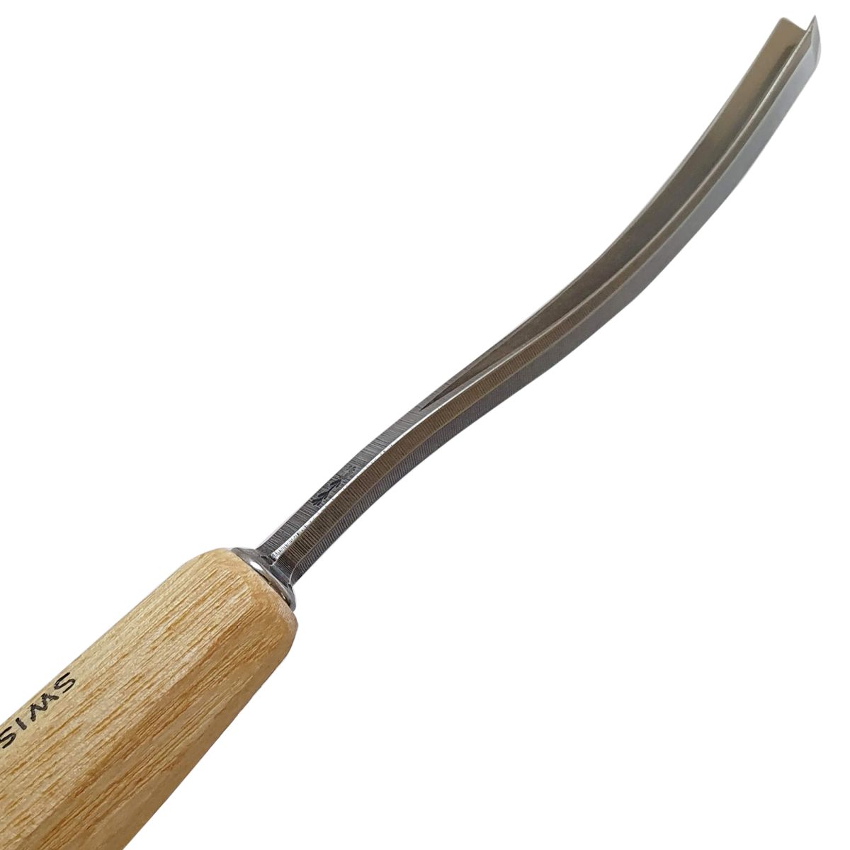Gubia No 12L Partidor en 60º de 6 mm de ancho para hacer Cuchara o Cuenco3