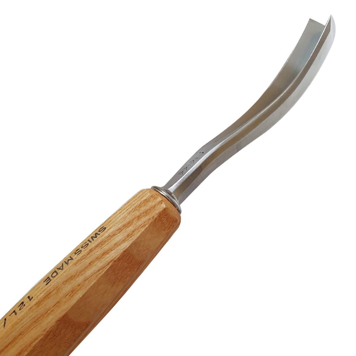 Gubia No 12L Partidor en 60º de 12 mm de ancho para hacer Cuchara o Cuenco3
