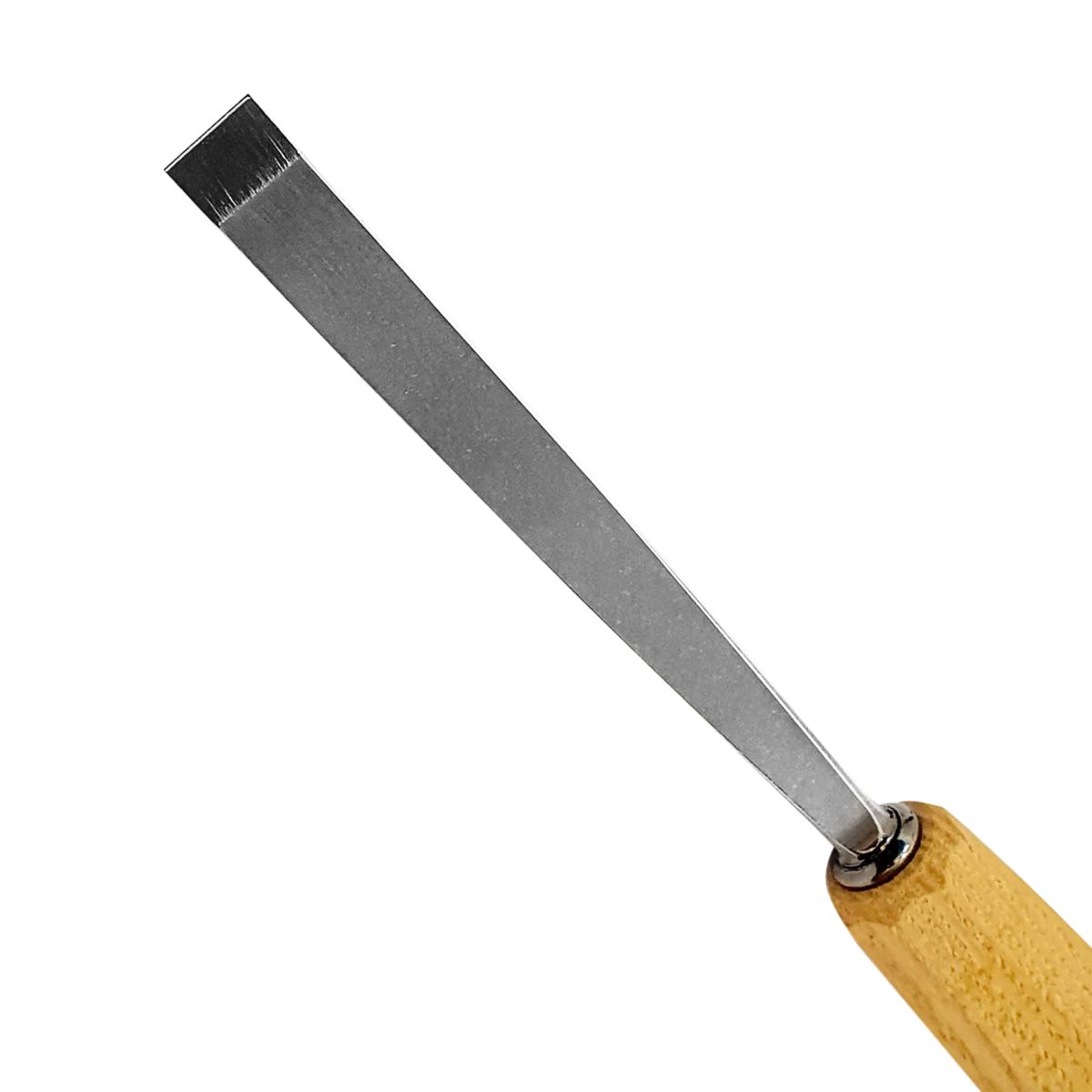 Gubia Pfeil para Tallado de Madera 1 Plana Doble Bisel de 12 mm de ancho2