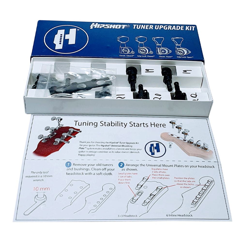 Clavijero 6L con Locking. Mod 6K1EL0B-STAG. Boton: 07. Color Black6