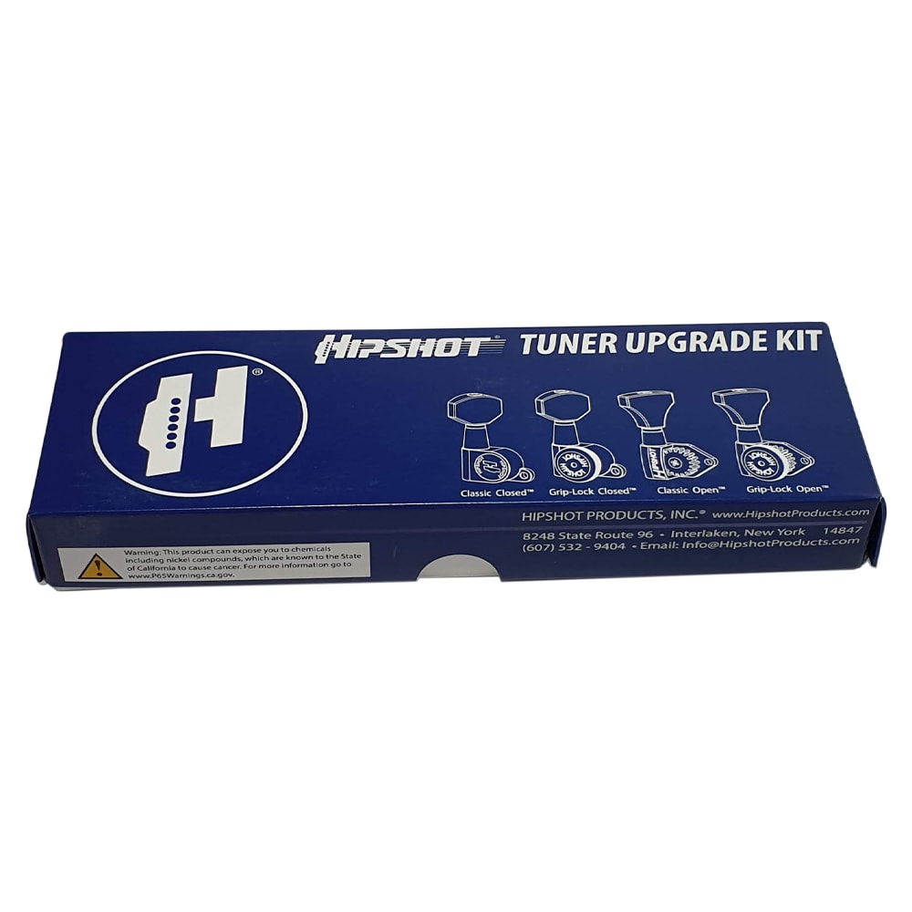 Clavijero 3L+3R con Locking. Mod 6K2EL0C. Boton: 07. Color Chrome6