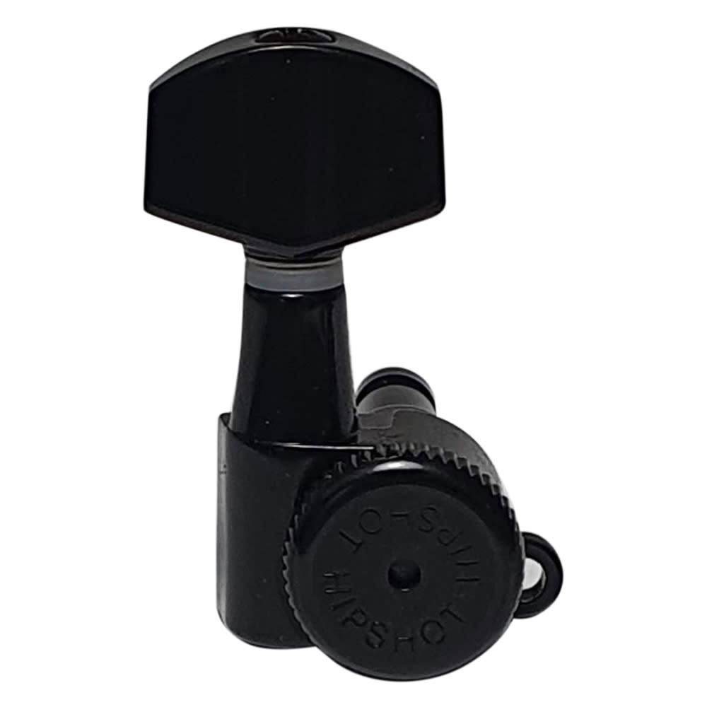 Clavijero 3L+3R con Locking. Mod 6K2EL0B. Boton: 07. Color Black3