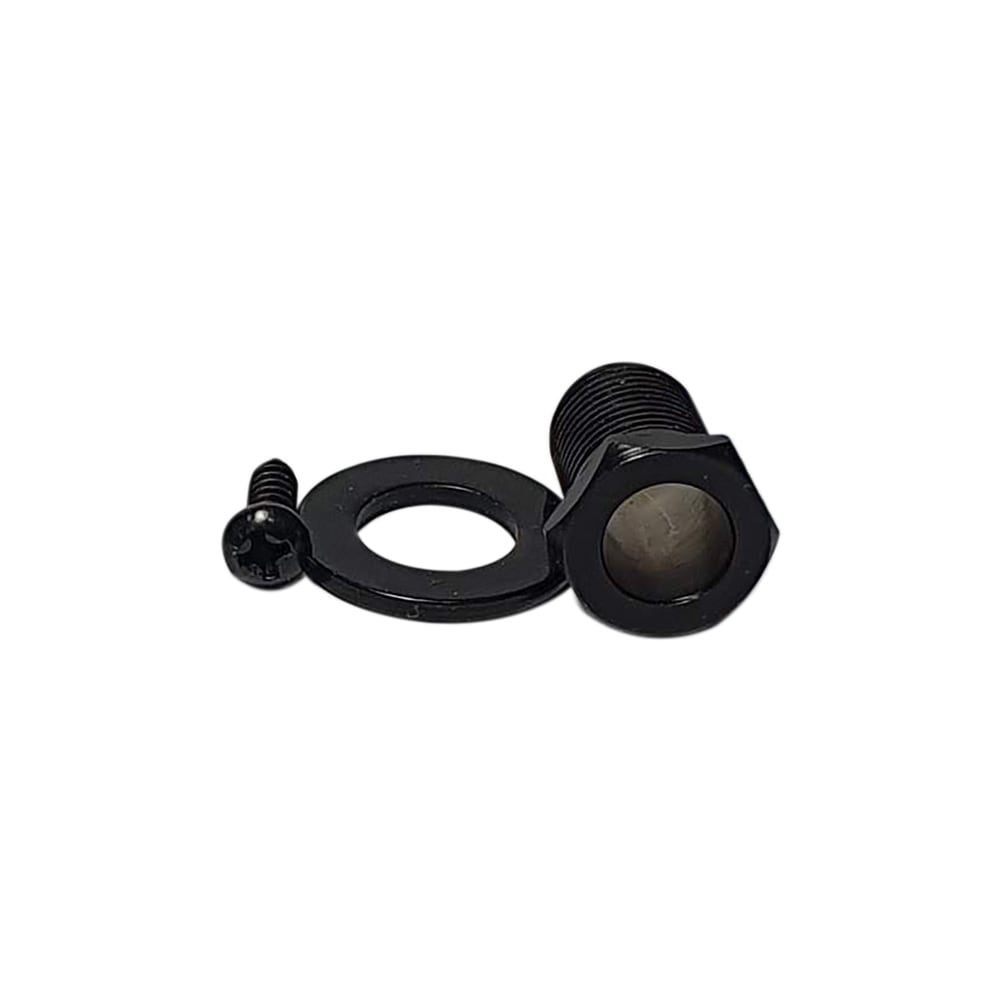 Clavija 1R con Locking. Mod 6GL0B-20. Boton: DHS. Color Black5