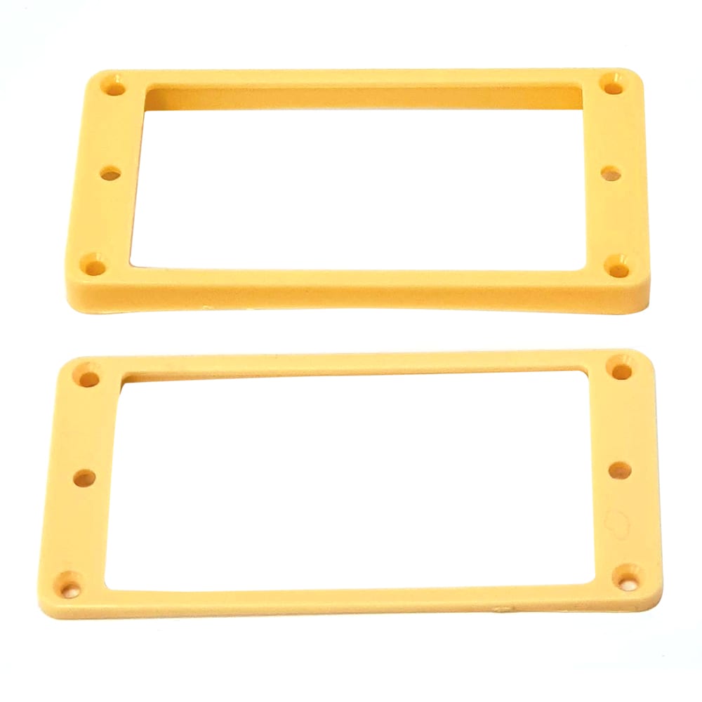 Set de Mounting Ring para Capsula Humbucker. Color Beige2