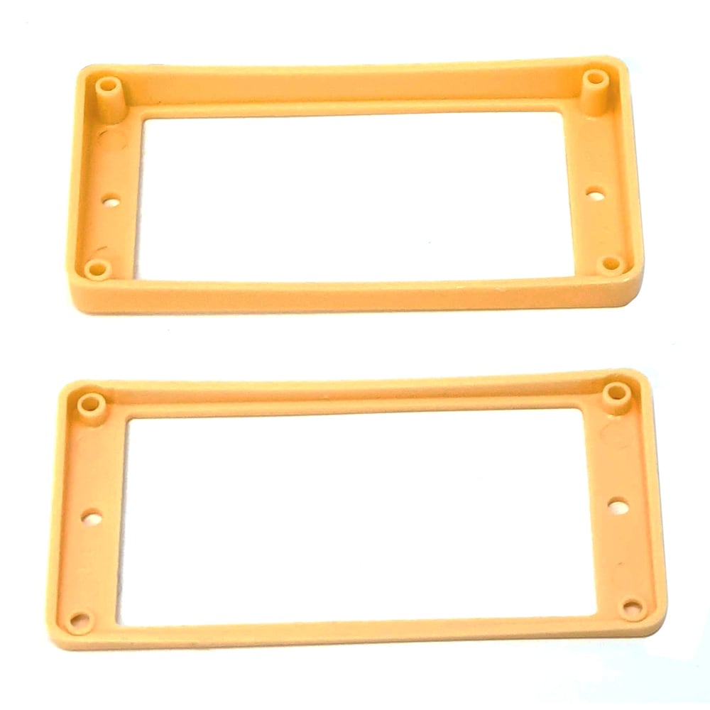 Set de Mounting Ring para Capsula Humbucker. Color Beige1