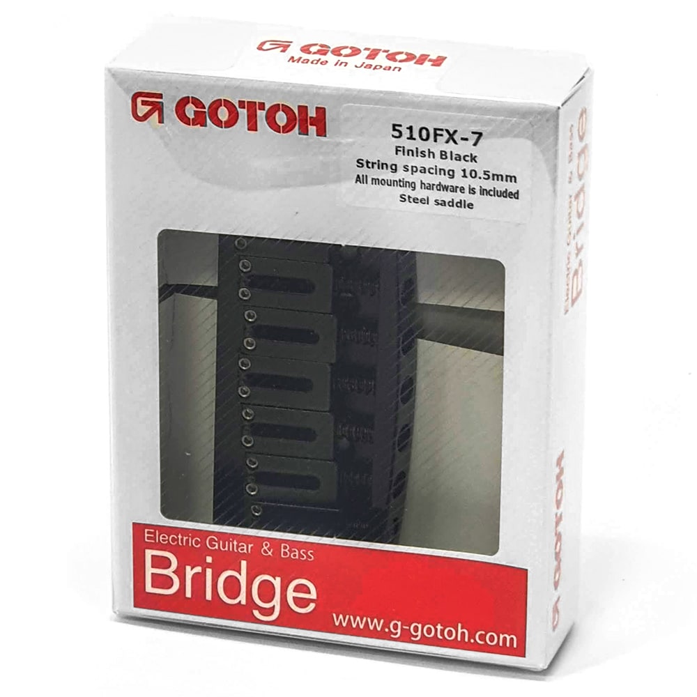 Puente Hard Tail 7-String. Mod: 510FX-7. Color: Black 0
