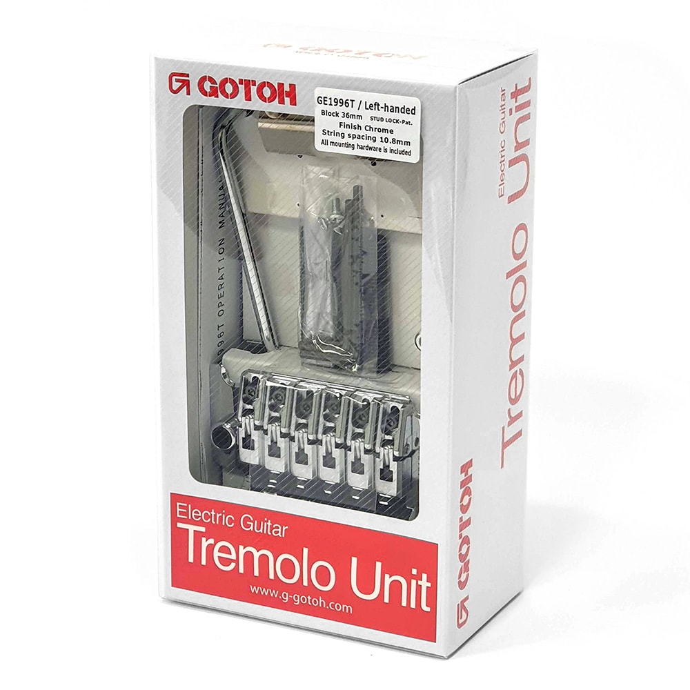 Floyd Rose Zurdo Mod: GE1996T Left-Hand. Color: Chrome con Bloque de 36 mm2