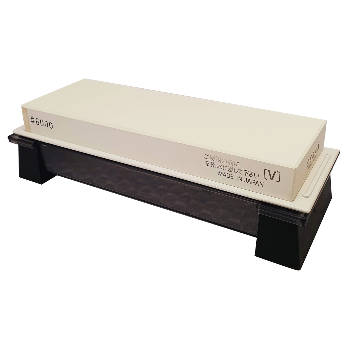 Piedra Cerax Plana Mod: CR-6000-W para Afilado de Formones, Cuchillos, Cepillos. Grano 6000 0