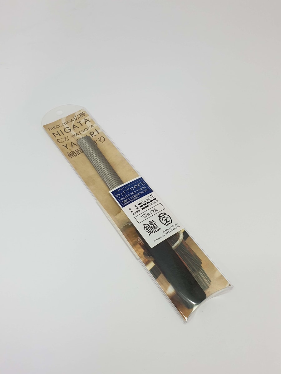 Escofina Japonesa Media Caña de 150 mm 0