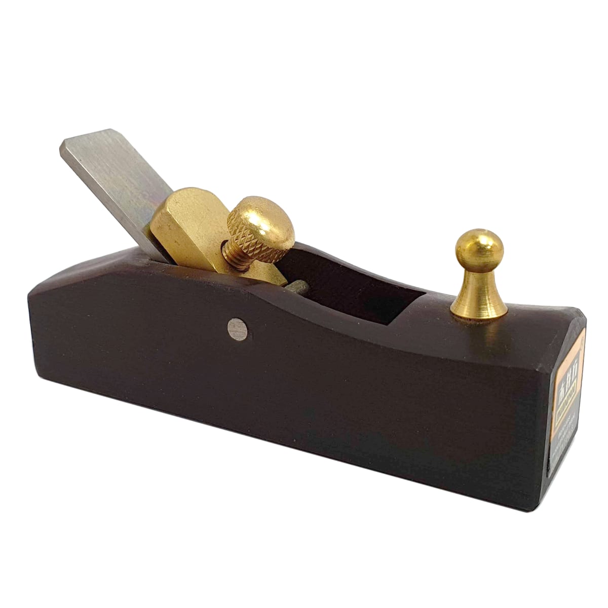 Mini Cepillo Garlopin de Ebano-Bronce Mujingfang2