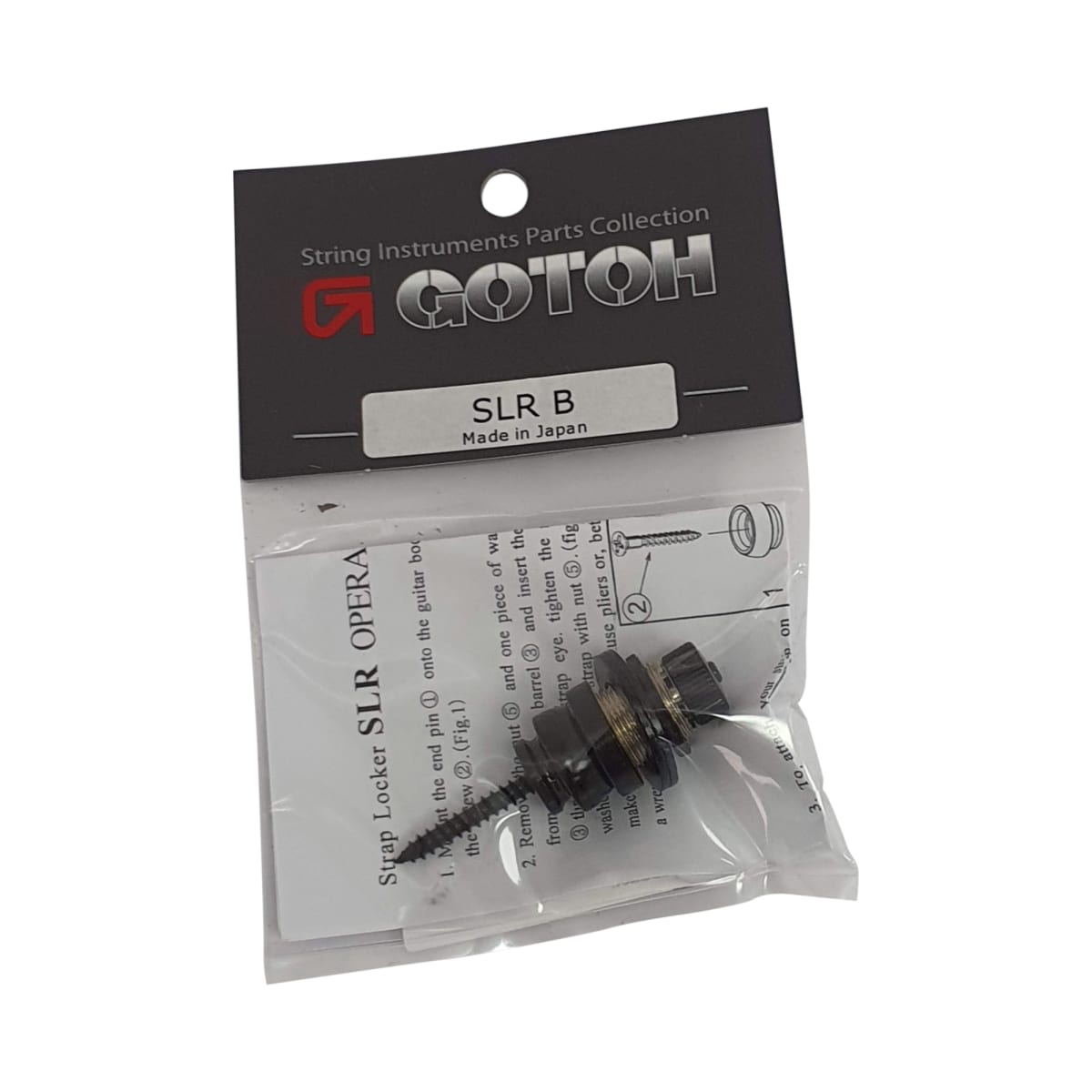 Strap Pin Locking. Mod: SLR. Color: Black3